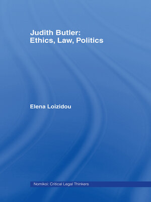 cover image of Judith Butler